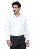 Men's Cotton Fabric Full Sleeve Maroon Print Shirt - by Apekra