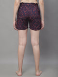 Women Floral Printed Lounge Shorts