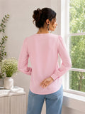 Women Solid V-Neck Regular Fit Top