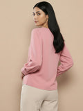 Women Solid V-Neck Regular Fit Top