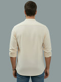 Vida Loca Full Sleeve Chinese collar Cotton Slim Shirt For men and Boys.