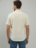 Vida Loca Half Sleeve Spread Collar Cotton Slim Shirt For men and Boys.