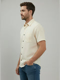 Vida Loca Half Sleeve Spread Collar Cotton Slim Shirt For men and Boys.