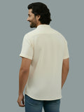Vida Loca Half Sleeve Chinese collar Cotton Slim Shirt For men and Boys.