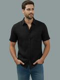 Vida Loca Half Sleeve Spread Collar Cotton Slim Shirt For men and Boys.