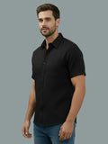 Vida Loca Half Sleeve Spread Collar Cotton Slim Shirt For men and Boys.