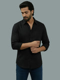Vida Loca Full Sleeve Spread Collar Cotton Slim Shirt For men and Boys.