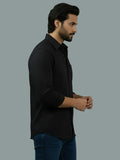 Vida Loca Full Sleeve Spread Collar Cotton Slim Shirt For men and Boys.