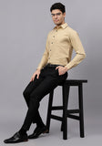 Men's Cotton Blend Slim Fit Formal Shirt