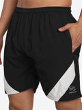 Men Solid Regular Fit Sports Shorts