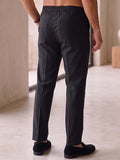 Men’s Cotton Drawstring Casual Trousers | Comfortable Regular Fit Pants