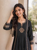Women’s Rayon Embroidered Peplum Top –Ethnic Casual Wear with 3/4 Sleeves