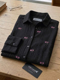 Women’s  Floral Embroidered Cotton Casual Shirt