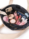 Women’s Cream PU Leather Tote Handbag | Stylish Spacious Shoulder & Carry Bag with Front Pocket