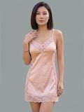 Women's Satin Lace Chemise Nightdress ( 371 )