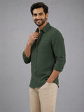 Men's White Self-Design Pure Cotton Straight Kurta | Mandarin Collar | Full Sleev