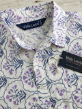 Women’s Pure Cotton Printed Collared Top | 3/4 Sleeve Floral Print Casual & Office Wear Shirt