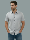 Vida Loca Half Sleeve Spread Collar Cotton Slim Shirt For men and Boys.