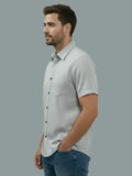Vida Loca Half Sleeve Spread Collar Cotton Slim Shirt For men and Boys.