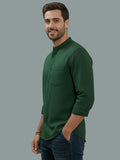 Vida Loca Full Sleeve Chinese collar Cotton Slim Shirt For men and Boys.