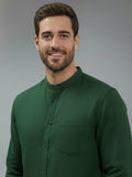 Vida Loca Full Sleeve Chinese collar Cotton Slim Shirt For men and Boys.