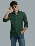 Vida Loca Men's Regular Fit Full Sleeve Spread Collar Premium Cotton Casual Shirt for Men