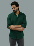 Vida Loca Full Sleeve Spread Collar Cotton Slim Shirt For men and Boys.