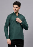 Men's Cotton Blend Slim Fit Short Kurta