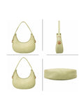 Women’s Stylish PU Leather Hobo Shoulder Bag – Elegant Everyday Handbag