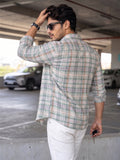 Men’s Checked Casual Shirt – Pure Cotton Fabric