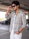 Men’s Checked Casual Shirt – Pure Cotton Fabric