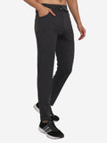 Men Solid Track Pant with Front Pocket