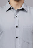 Men's Cotton Blend Slim Fit Formal Shirt