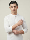 Mens Strip Full Sleeve Kurta