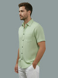Vida Loca Half Sleeve Spread Collar Cotton Slim Shirt For men and Boys.