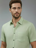 Vida Loca Half Sleeve Spread Collar Cotton Slim Shirt For men and Boys.