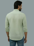 Vida Loca Full Sleeve Spread Collar Cotton Slim Shirt For men and Boys.