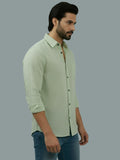 Vida Loca Full Sleeve Spread Collar Cotton Slim Shirt For men and Boys.