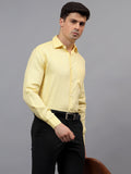 Apektra Men's Regular Fit Full Sleeve Spread Collar Premium Cotton Casual Shirt for Men