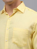 Apektra Men's Regular Fit Full Sleeve Spread Collar Premium Cotton Casual Shirt for Men