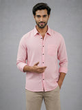 Men's White Self-Design Pure Cotton Straight Kurta | Mandarin Collar | Full Sleev