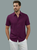 Vida Loca Half Sleeve Spread Collar Cotton Slim Shirt For men and Boys.