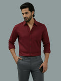 Vida Loca Full Sleeve Spread Collar Cotton Slim Shirt For men and Boys.