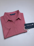 Women’s Solid Viscose Relaxed Fit Collared Top | 3/4 Sleeve Casual & Office Wear Shirt