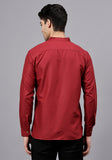 Men's Cotton Blend Slim Fit Short Kurta