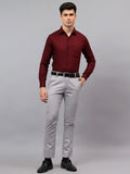 Apektra Men's Regular Fit Full Sleeve Spread Collar Premium Cotton Casual Shirt for Men