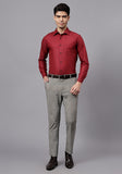 Men's Cotton Blend Slim Fit Formal Shirt