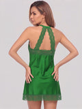 Women's Satin Lace Chemise Nightdress ( 371 )