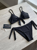 Women's Blue Tie-Up Bikini Swimwear Set ( 376 )