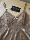 Women's Satin & Lace Cami Shorts Nightwear Set ( 301 )